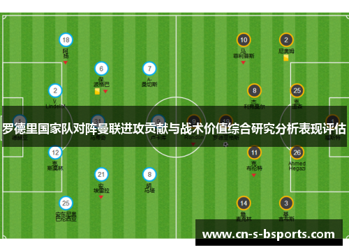 罗德里国家队对阵曼联进攻贡献与战术价值综合研究分析表现评估